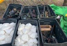 BOMU asegura armamento y alrededor de 100 kilos de droga en Mocorito