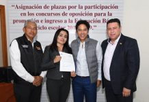 Entrega SEPyC 137 plazas para directores, supervisores y docentes