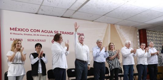 Garantiza López Obrador la continuación de la presa Santa María