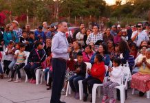 Cumple Quirino su palabra con afectados por depresión tropical; inicia obras de agua potable