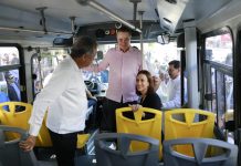 Entrega Quirino camiones urbanos conectados con C4i