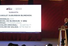 Subasta de vehículos del gobierno dejará 100 mdp para Guardia Nacional: AMLO