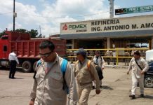 Prohíben uso de celulares a trabajadores de Refinería de Salamanca