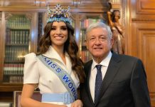 AMLO se reúne con la ganadora de Miss Mundo 2018