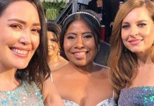 Yalitza Aparicio baila al ritmo de ‘Colegiala’ en los Golden Globes