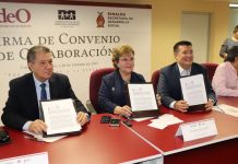SIGNAN CONVENIO PARA ELABORAR CENSO QUE PERMITA UBICAR A DESPLAZADOS EN SINALOA