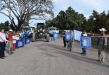 Arranca jornada de rehabilitación de los caminos saca cosecha en el municipio del Rosario
