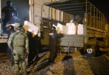 Elementos de la SEDENA y la Policía Estatal Preventiva aseguran aproximadamente 1.5 toneladas de mariguana