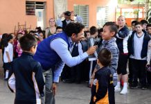 Rehabilitan aulas de la primaria Eustaquio Buelna, afectadas con las lluvias del pasado mes de septiembre