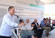 Inicia Quirino nueva planta tratadora en Urías, Mazatlán