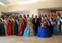 Realeza de Equinoccio, embajadoras e invitados, conviven previo a segundo desfile.