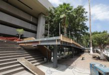 En dos semanas, listas las rampas de Palacio de Gobierno