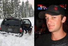 Hombre atrapado en la nieve sobrevive comiendo salsa picante