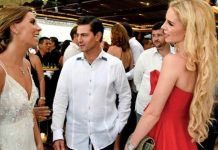 Peña Nieto aparece en público con su novia Tania Ruiz en Acapulco