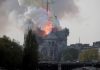 Incendio en la catedral de Notre Dame de París