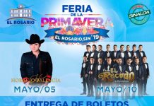 Banda El Recodo y Horacio Palencia en la Feria de la Primavera