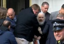 Londres: Detienen a Julian Assange, fundador de Wikileaks; Ecuador le retira el asilo (VIDEO)