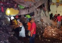 (VIDEO) El momento en el que el sismo en Filipinas provoca que alberca se vacíe