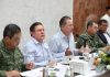 Se reúnen gobernadores de Sinaloa y Durango con altos mandos
