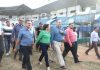 Quirino supervisa arranque de remodelación del estadio de béisbol en Guasave