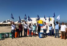 Playas limpias y seguras en el caimanero.