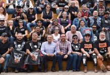 Reciben con banda y muestra gastronómica a cientos de “bikers” en El Rosario.