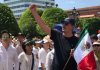 Fox participa en marcha anti AMLO en Guanajuato