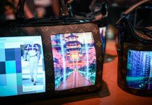 Así lucen los bolsos de lujo hechos con pantallas plegables