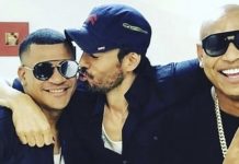 La amistosa felicitación de Gente de Zona a Enrique Iglesias por su cumpleaños