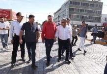 Continúa Quirino con la modernización del centro histórico de Los Mochis