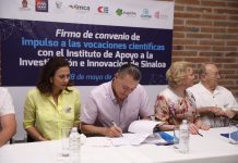 Firman convenio de impulso a las vocaciones científicas