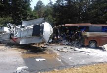 Muere chofer del autobús de Marco Antonio Solís ‘El Buki’ tras accidente