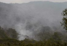 Helicóptero MI-17 de la Secretaría de Marina se desploma tras combatir incendio forestal