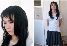 Por amor, Bryan se viste de mujer para hacer examen de su novia y lo cachan