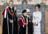 Reina Isabel II otorga la máxima distinción del Reino Unido al Rey Felipe y Guillermo de Holanda