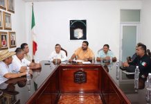 Sostienen acuerdo gobierno municipal y sector primario para mitigar problemas de seguridad y de salud con la producción de mango.