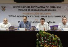 Presenta Cuén Ojeda libro sobre jóvenes estudiantes