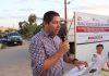 Alcalde abandera obra de rehabilitación de alcantarillado y descargas en colonia Benito Juárez con inversión de 255 mil 940 pesos.