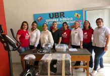 Sistema DIF Escuinapa, recibe equipamiento para sus centros de rehabilitación.