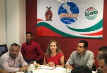 EN REUNION DE CONSEJO GENERAL DE ISAPESCA, PRESENTA MARIBEL CHOLLET MORAN, INFORME DE LABORES