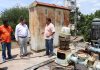 Recorre y supervisa Alcalde pozos que abastecen al municipio de agua potable.