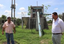 Recorre y supervisa Alcalde pozos que abastecen al municipio de agua potable.