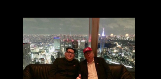 Café entre dobles de Kim Jong-Un y Trump se vuelve viral