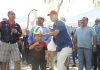 Quirino entrega cancha de voleibol playero en Guasave