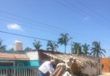 Servicios médicos municipales implementa descacharrización en Teacapán; obtienen más de 3 toneladas de cacharros.