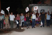 Dan banderazo a obras en la colonia 13 de septiembre en Escuinapa
