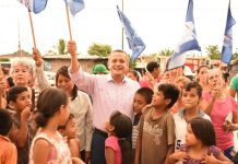 Cumple alcalde con arranque de obra para servicio de agua potable en colonia Manuel Pineda.