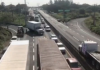 Transportistas se manifiestan en Veracruz, NL, Puebla y Guerrero