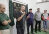 Devela Quirino placa de modernización del estadio Emilio Ibarra Almada