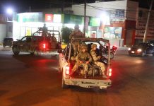 Realizan recorridos los 230 elementos militares que arribaron este viernes a Culiacán